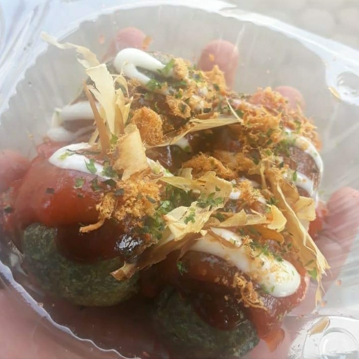 Black Takoyaki Bakso Ikan