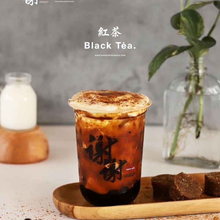 Black Tea Kamsia Boba