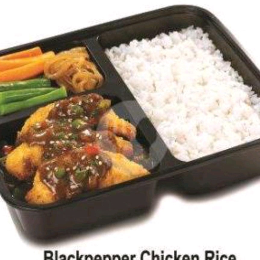 Blackpepper Chicken Rice