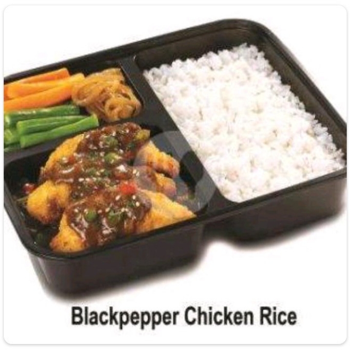 Blackpepper Chicken Rice