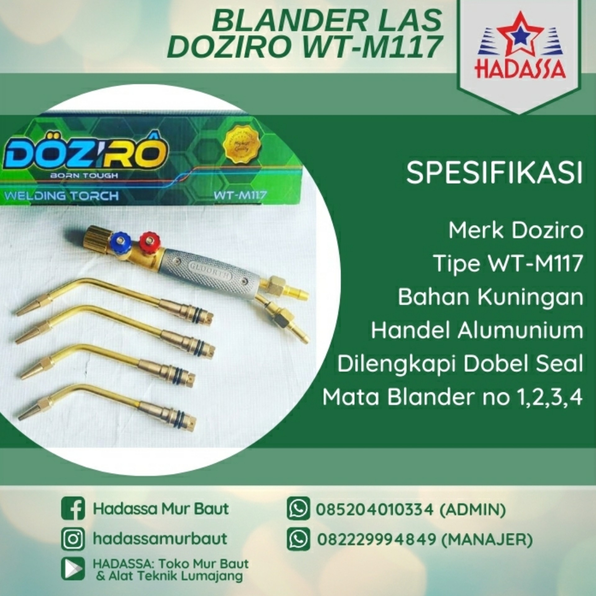 Blander Las Doziro WT-M117