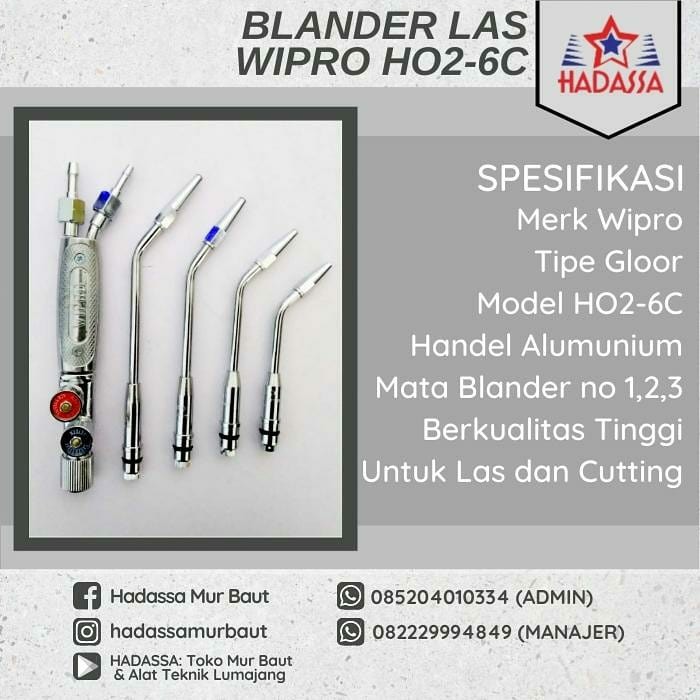 Blander Las Wipro HO2-6C