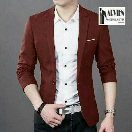 Blazer Arvian Maroon