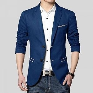 Blazer Husen Navy