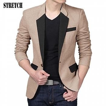 Blazer Man Coksu List Hitam