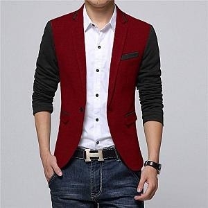 Blazer Man Maroon