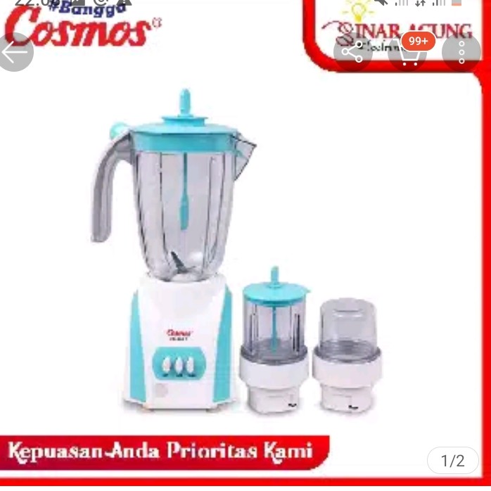 Blender Cosmos Plastik 2 Liter