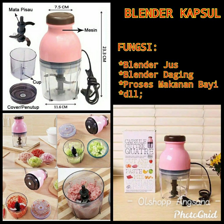 Blender Kapsul