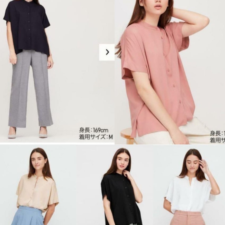 Blouse Uniqlo Wanita