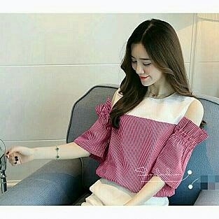 Blouse Vela Merah