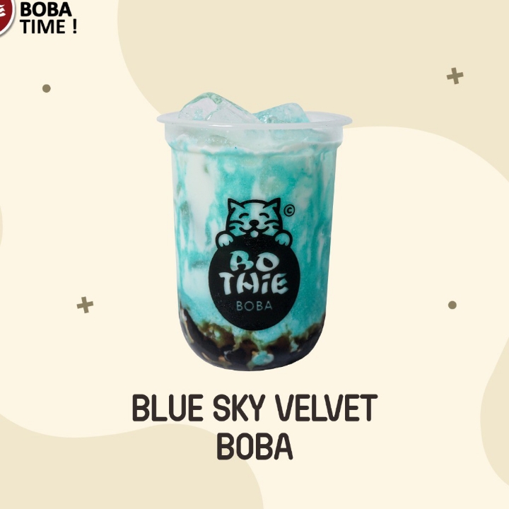 Blue Sky Velvet Boba