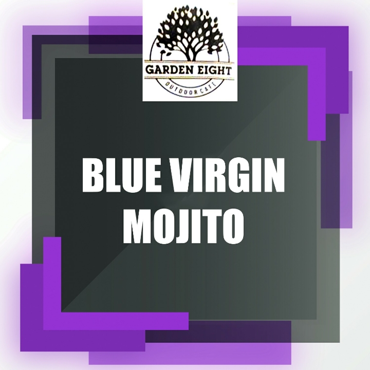 Blue Virgin Mojito