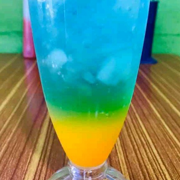 Blue ocean drink