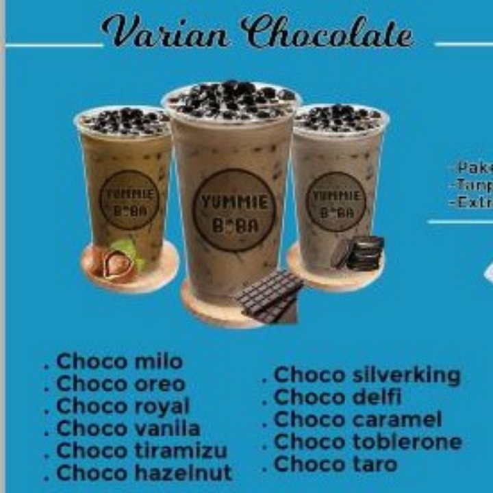 Boba Choco Oreo