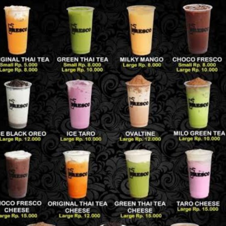 Boba Choco Stobery Plus Topping Keju Oreo