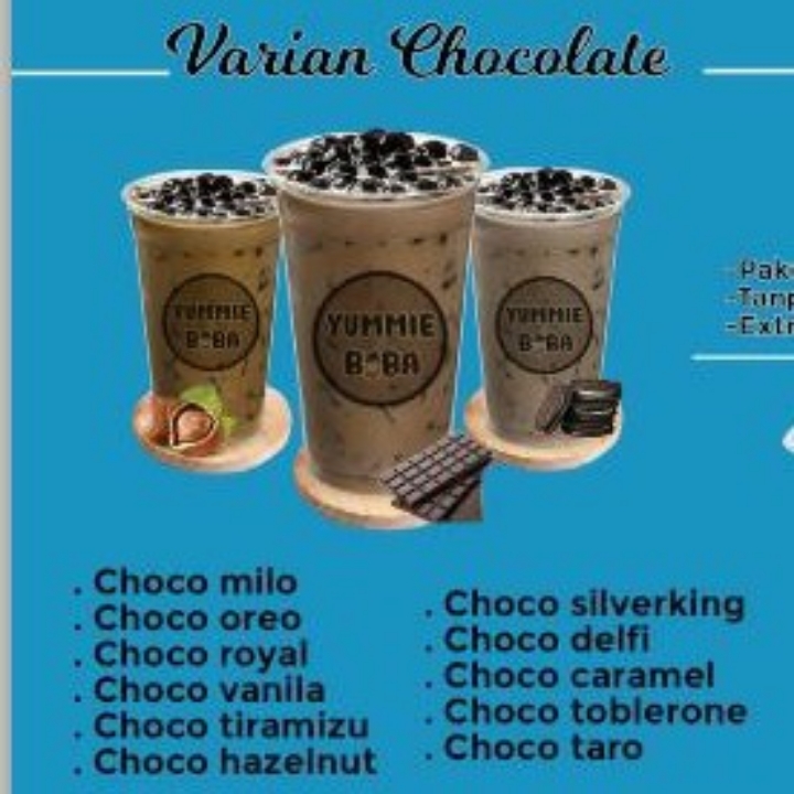 Boba Choco Vanila