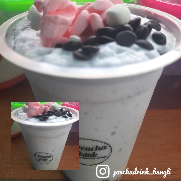 Boba Drink Rasa Vanila 