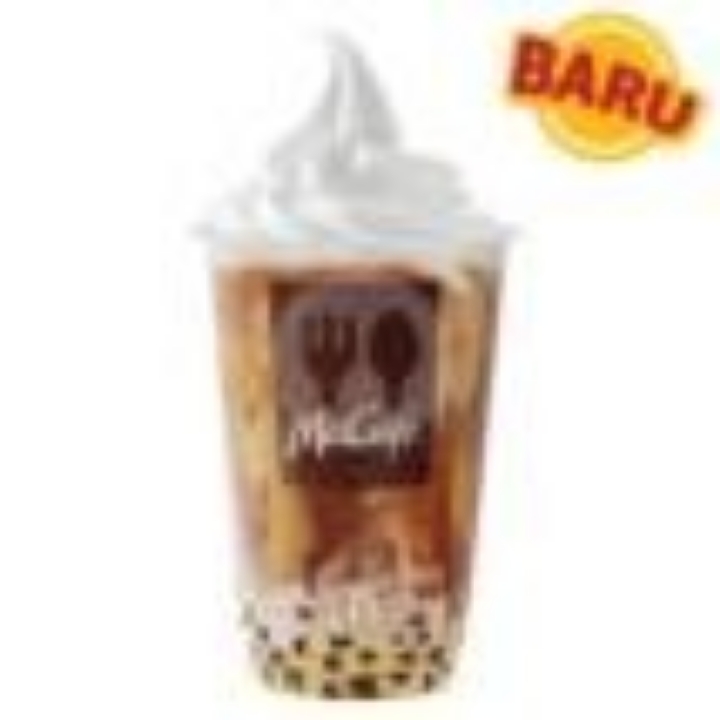 Boba Iced Coffee Float