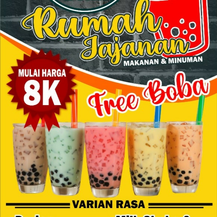 Boba Rasa Belgian Cokelat