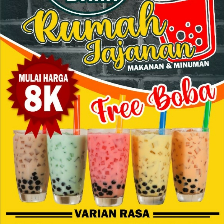 Boba Rasa Papermint Moca