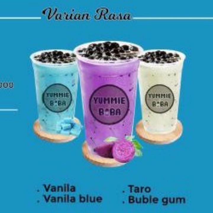 Boba Vanila Blue