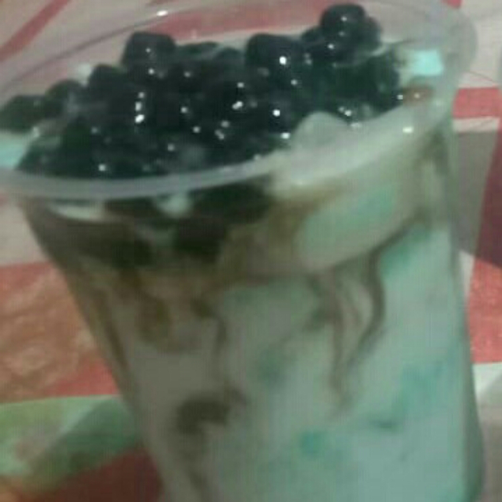 Boba Vanilla Blue Mini