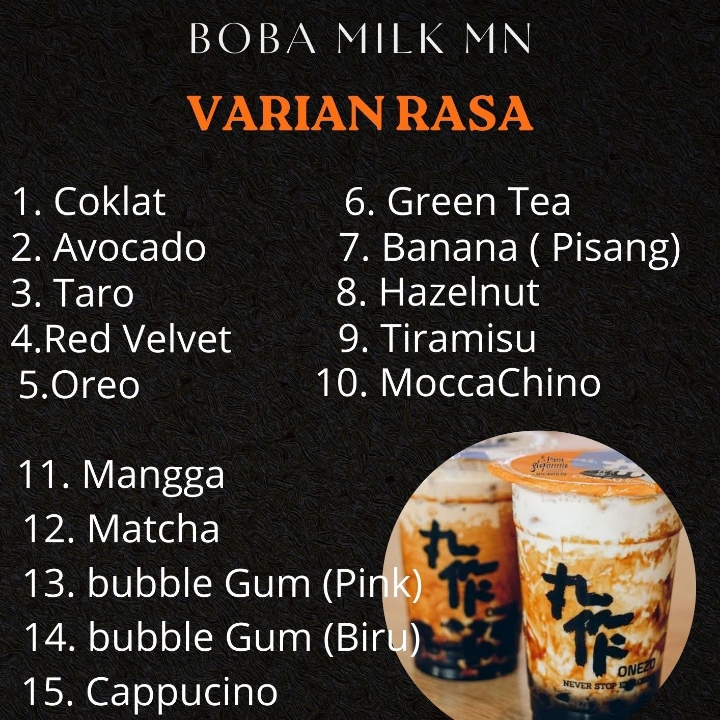 Boba milk MN 4