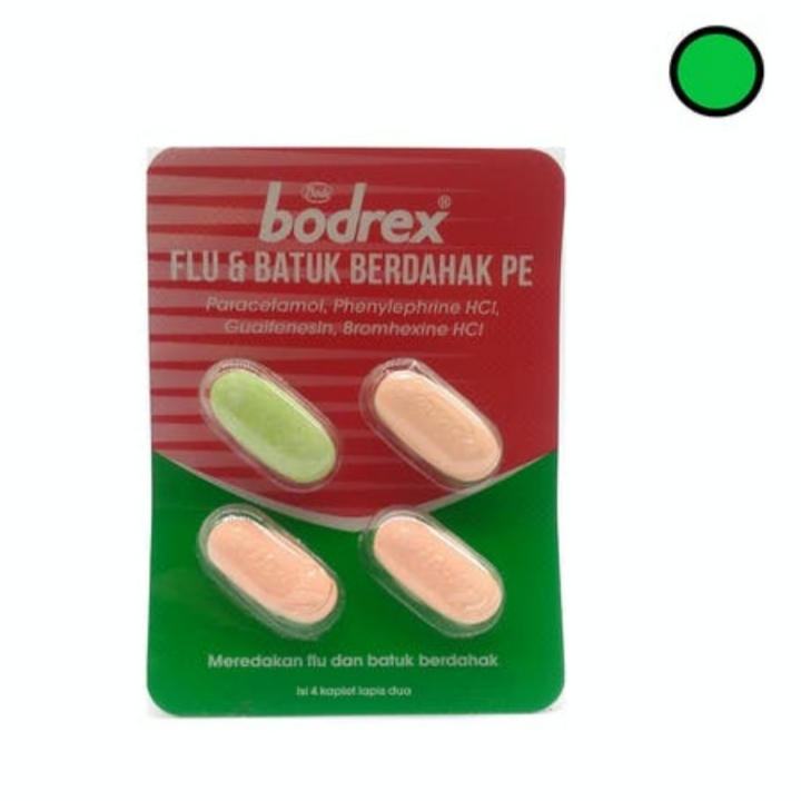 Bodrek Flu Dan Batuk 4 Tablet