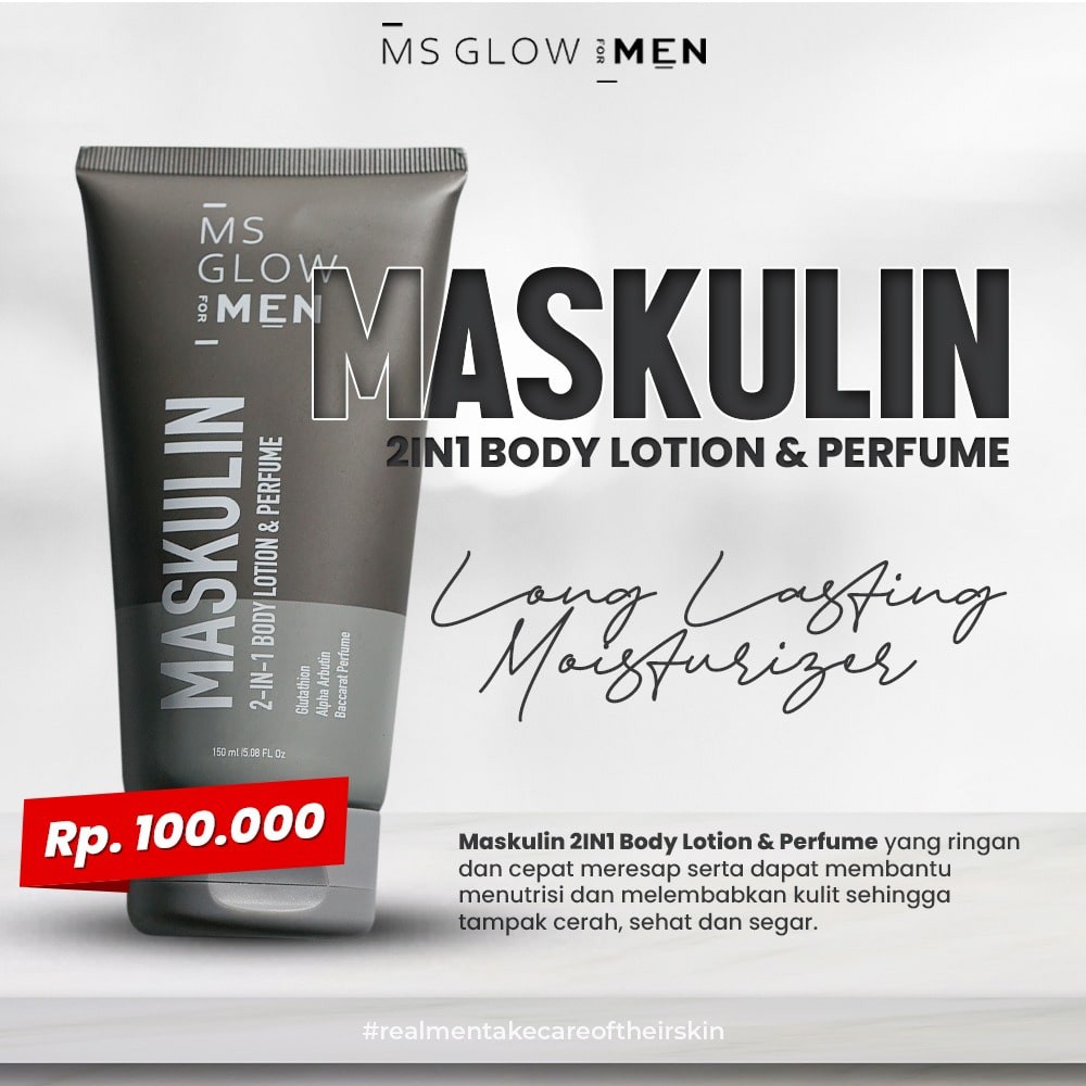 Body Lotion dan Parfum Ms Men