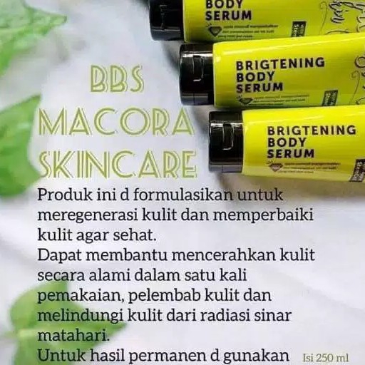 Body Serum Maccora 3