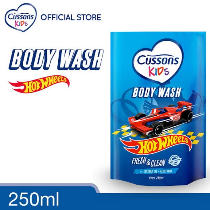 Body Wasy Fresh Clean Hotweels 250 Ml