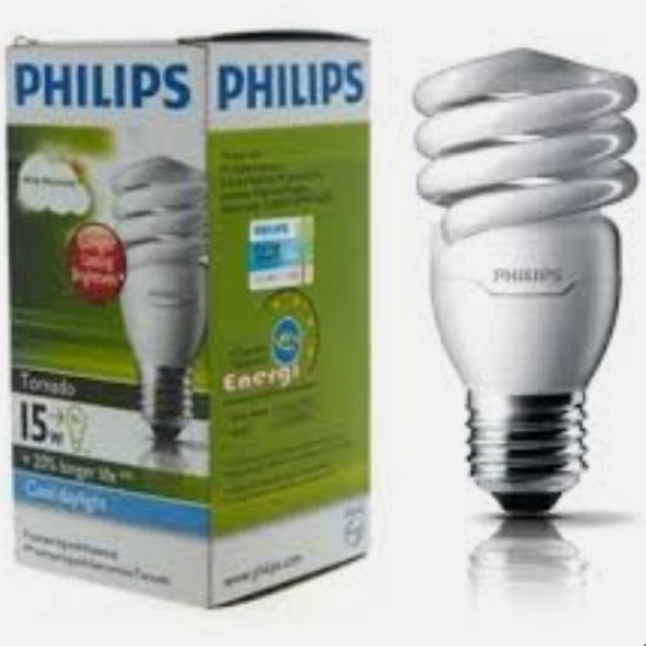 Bola Lampu Philips Tornado 15 Watt