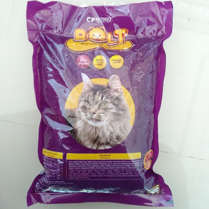 Bolt Makanan Kucing 1kg