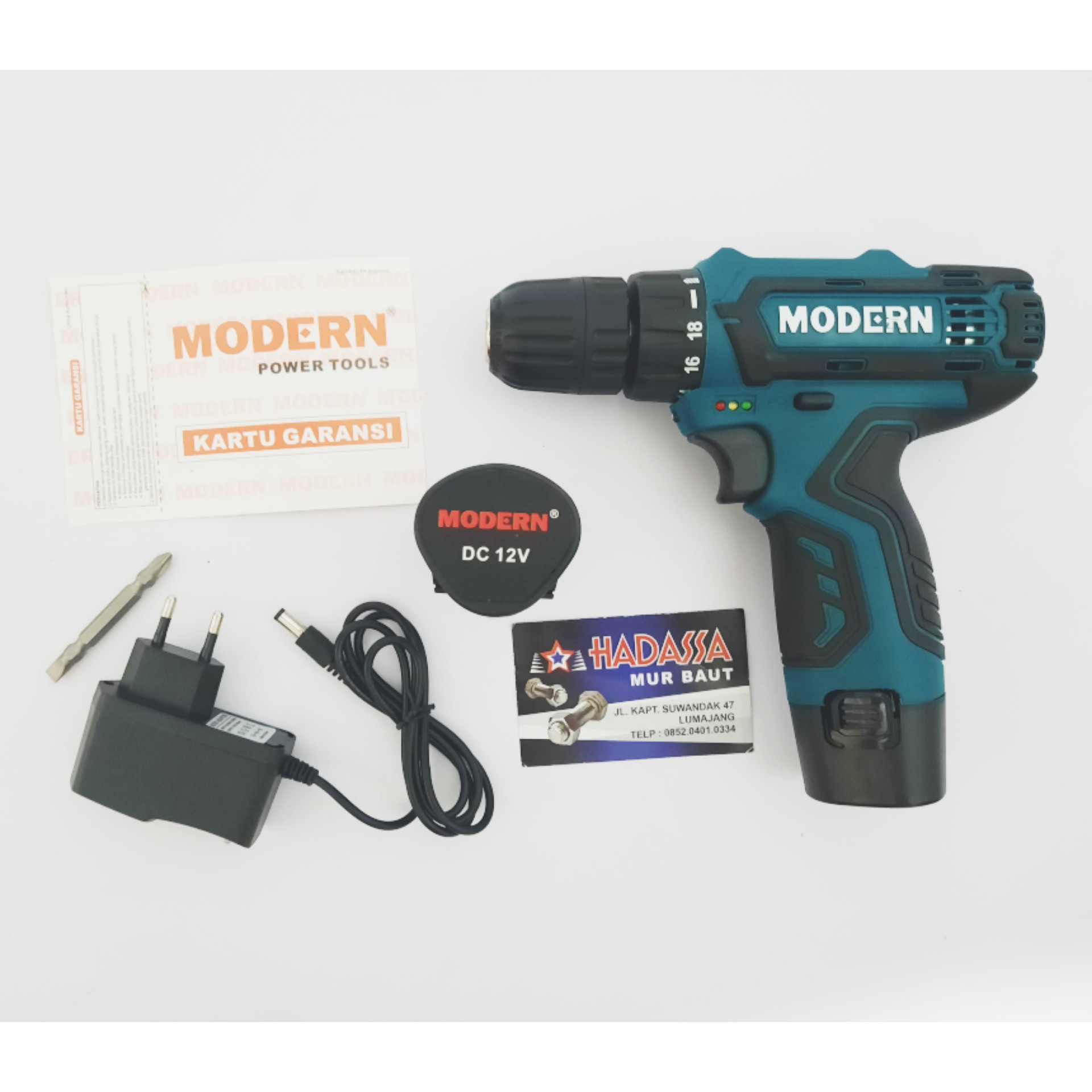 Bor Listrik Cordless Modern M-12v 4