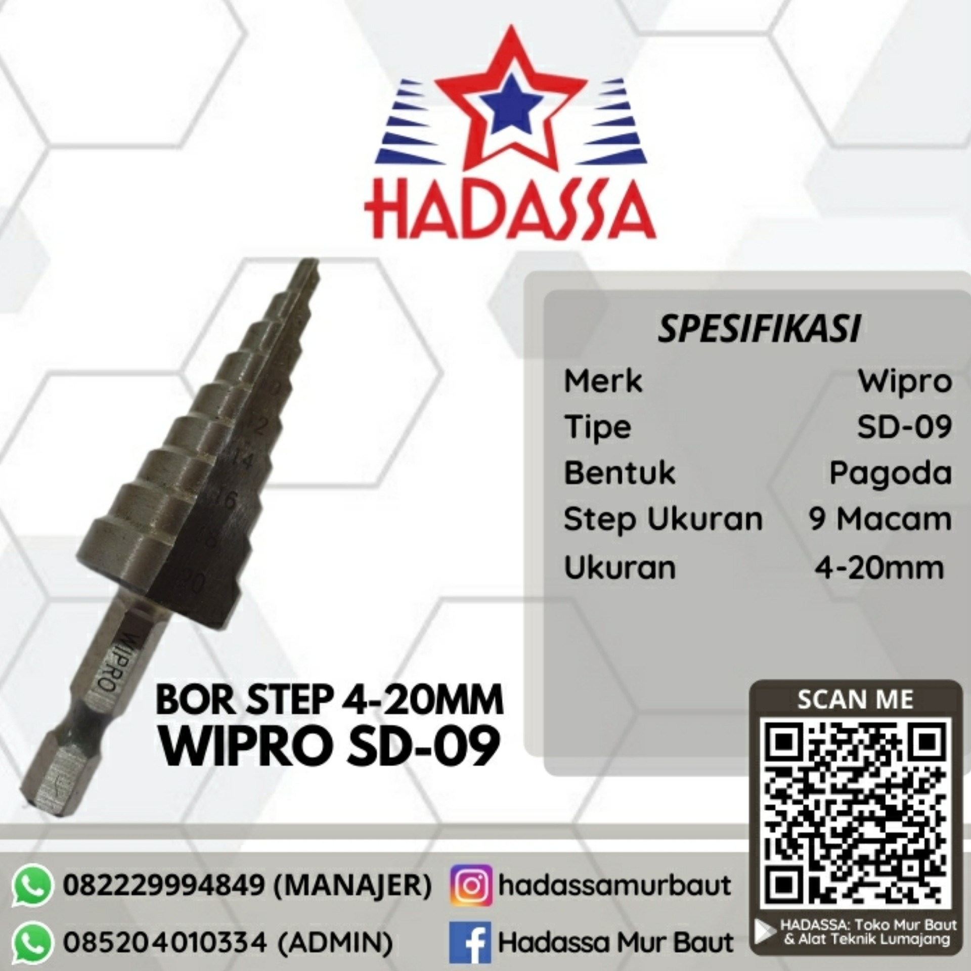 Bor Step Wipro SD-09