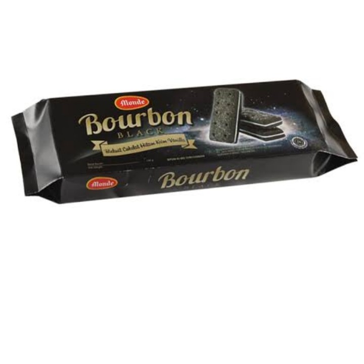 Bourbon Black Coklat Hitam 140g