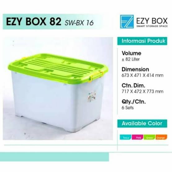 Box Container - EZY BOX 82 Liter