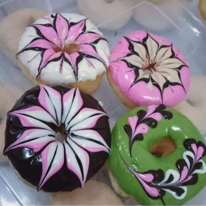 Snack Donat Isi 4 Toping Campur