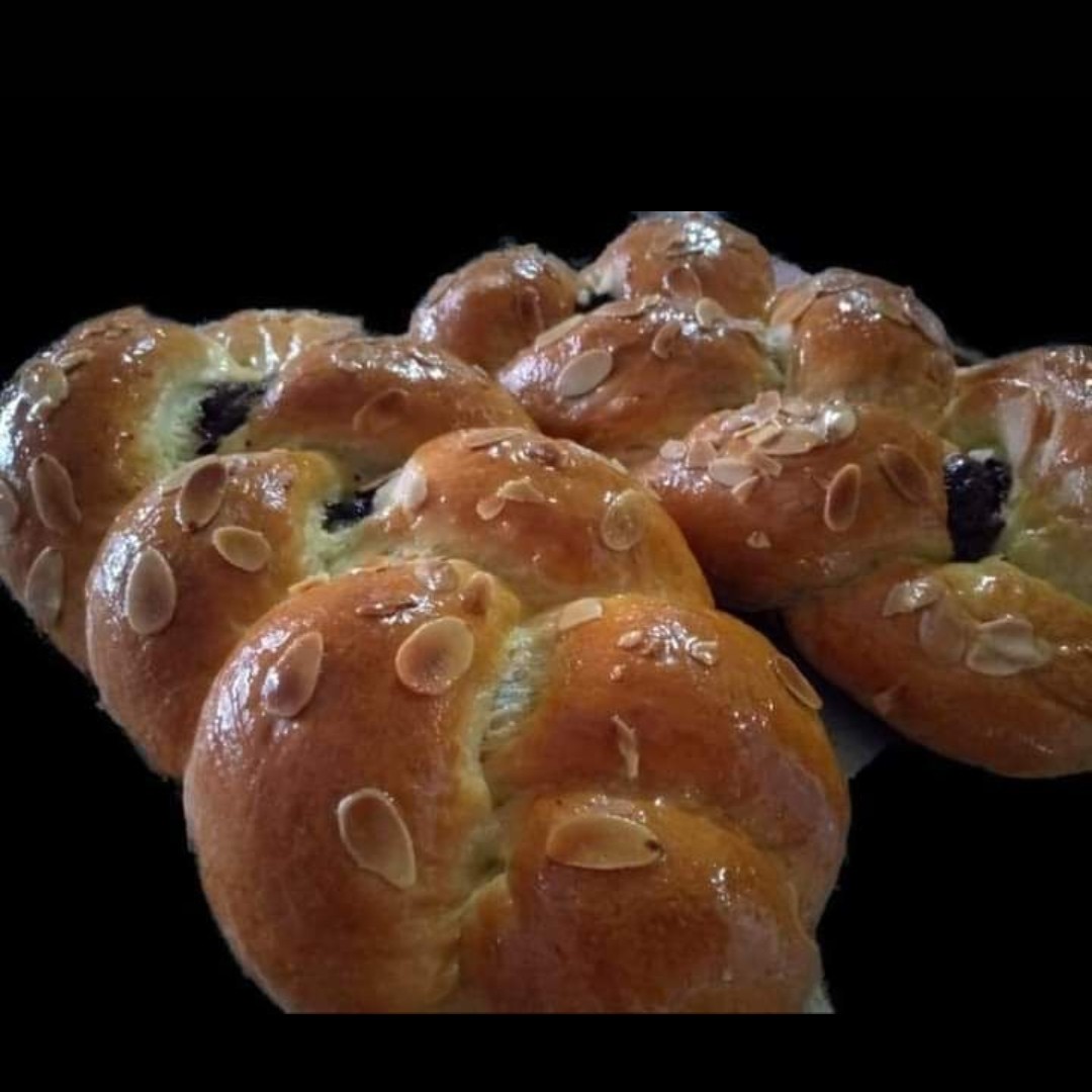 Braided Brioche Choco Filling