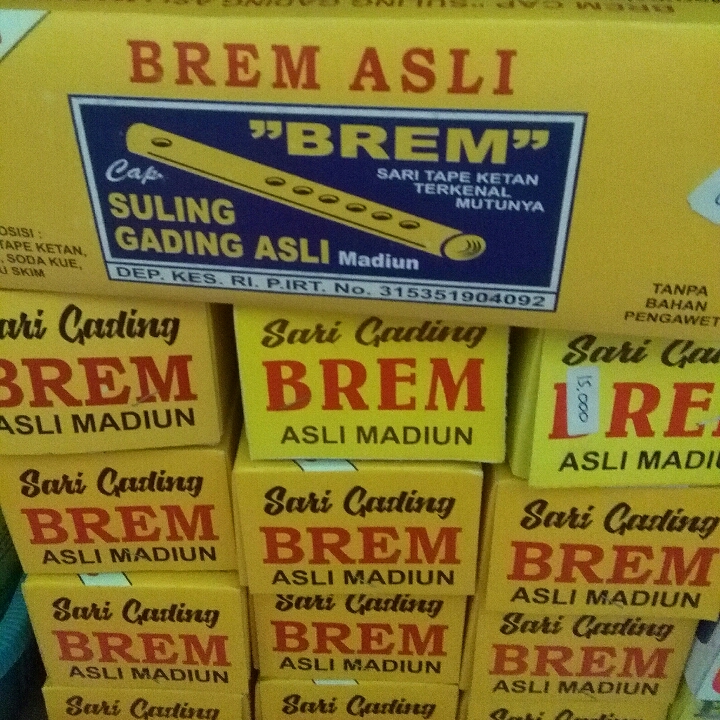 Brem Cap Suling Gading