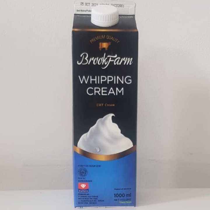 Brookfarm Whipping Cream 1L