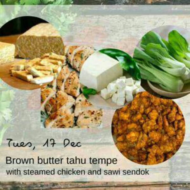 Brown Butter Tahu Tempe