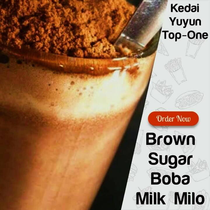 Brown Sugar Boba Milk Milo