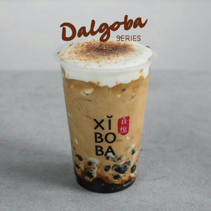 Brown Sugar Dalgona Boba