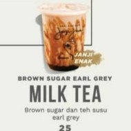 Brown Sugar Earl Grey Milk Tea