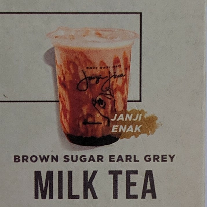 Brown Sugar Earl Grey Milk Tea