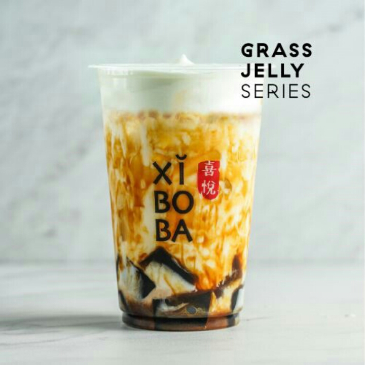 Brown Sugar Grass Jelly Fresh Milk