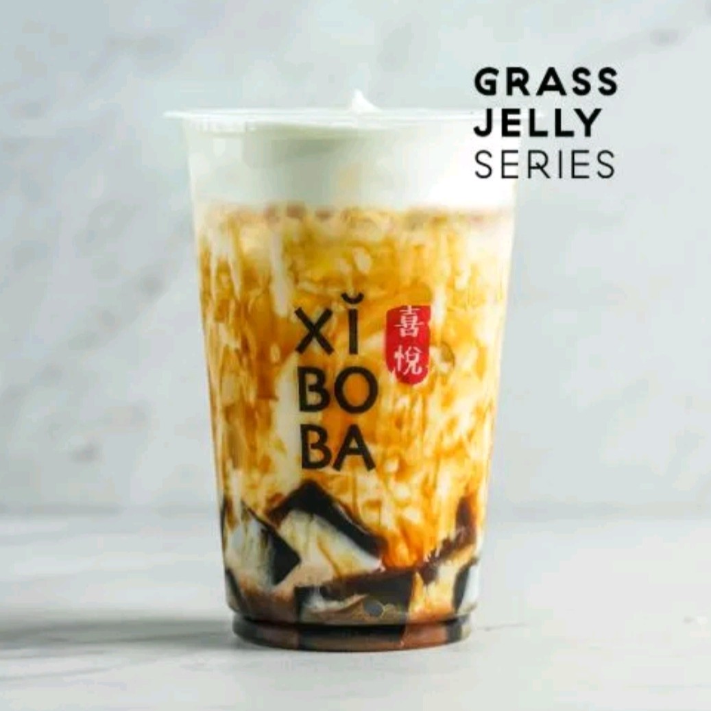 Brown Sugar Grass Jelly Fresh Milk