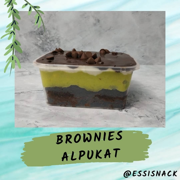 Brownies Alpukat