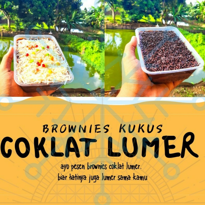 Brownies Kukus Coklat Lumer